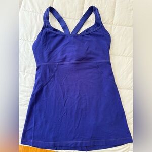 Lululemon Athletica Royal Blue Tank Top